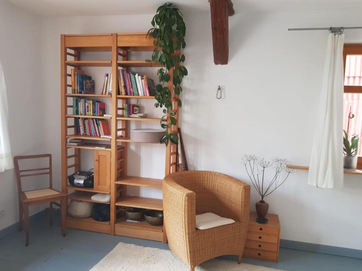 Aeltestes Haus In Quentel - Ferienwohnung 2 Mit Dachterrasse Lichtenau Buitenkant foto