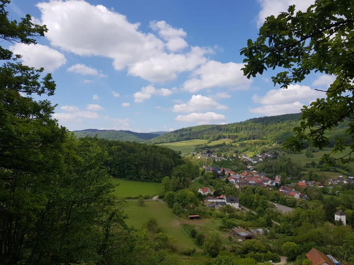 Aeltestes Haus In Quentel - Ferienwohnung 2 Mit Dachterrasse Lichtenau Buitenkant foto