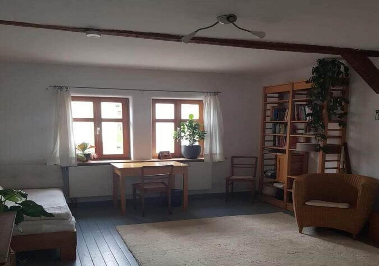 Aeltestes Haus In Quentel - Ferienwohnung 2 Mit Dachterrasse Lichtenau Buitenkant foto