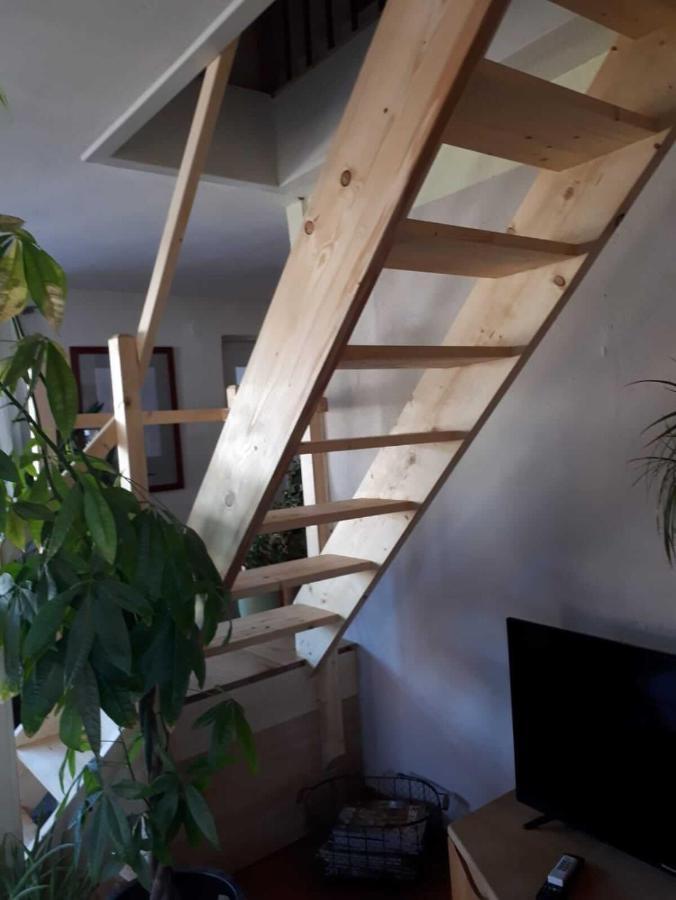 Aeltestes Haus In Quentel - Ferienwohnung 2 Mit Dachterrasse Lichtenau Buitenkant foto